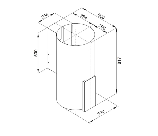 VDB TUBE P Black Glass - 1437984 - zdjęcie 7